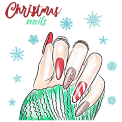 Christmas Nails Decorative Manicure Sticker