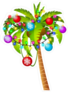 Christmas Palm Sticker