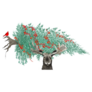 Christmas Tree Moose Sticker