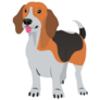 Chubby Beagle Sticker