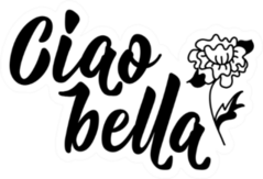 Ciao Bella Flower Sticker