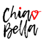 Ciao Bella - Hello, Beautiful Italian Text Heart Sticker