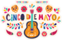 Cinco De Mayo Mexican Holiday Sticker