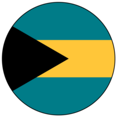 Circle Bahamas Sticker