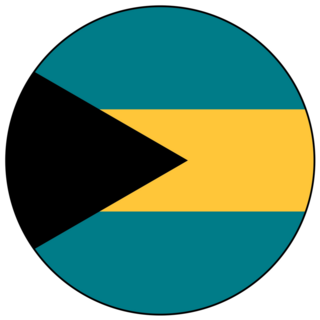 Circle Bahamas Sticker