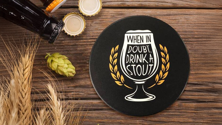 Circle Coaster Stout