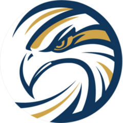 Circle Eagle Logo Sticker