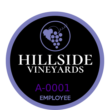 Circle Employee Parking Permit Sticker