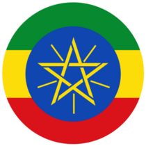 Circle Ethiopia National Sticker