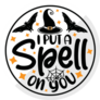Circle Put a Spell On You Sticker