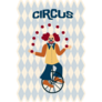 Circus Background Clown Sticker