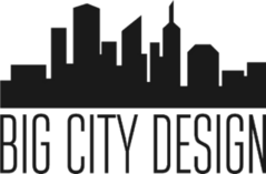 City Icon Big City Design Illustration Sticker