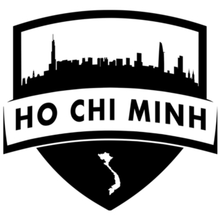 City Of Ho Chi Minh Vietnam Shield Sticker