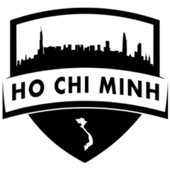 City Of Ho Chi Minh Vietnam Shield Sticker