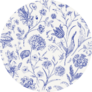 Classic Floral Pattern With Tulips Sticker
