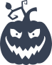 Classic Jack O Lantern Pumpkin Sticker