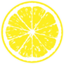 Classic Lemon Slice Sticker