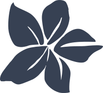 Classic Plumeria Flower Sticker