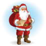 Classic Santa Claus Sticker