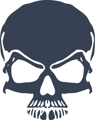 Classic Skull Sticker