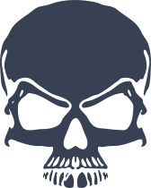Classic Skull Sticker