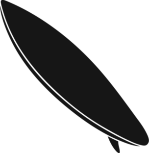 Classic Surfboard Sticker