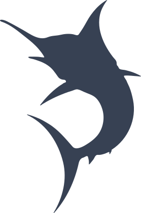 Classic Swordfish Shape Sticker