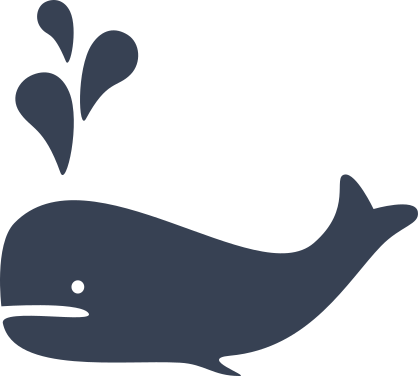 Classic Whale Sticker