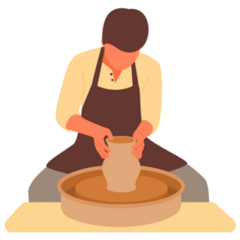 Clay Crafter Sticker