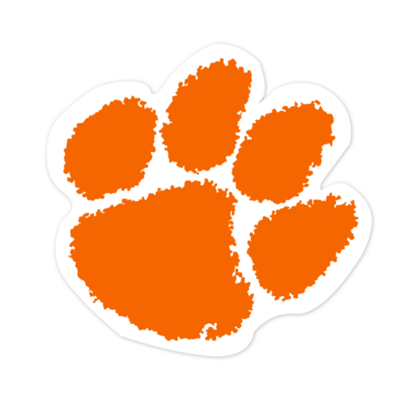 Clemson Tigers NCAA Logo Sticker