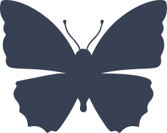 Clever Butterfly Sticker