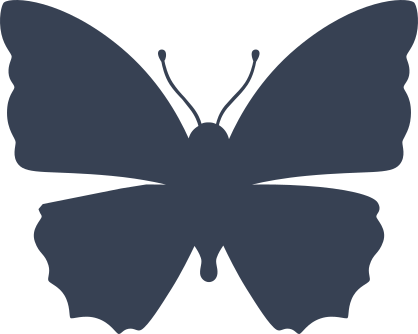 Clever Butterfly Sticker