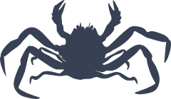 Clever Crab Sticker
