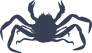 Clever Crab Sticker