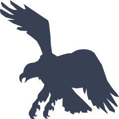 Clever Eagle Sticker