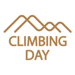 Climbing Day Mountain Logo Sticker