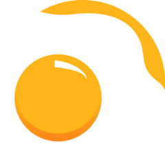 Close Up Egg Illustration Sticker