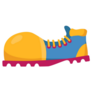 Clown Shoe Sticker
