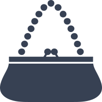 Clutch Purse Boutique Sticker