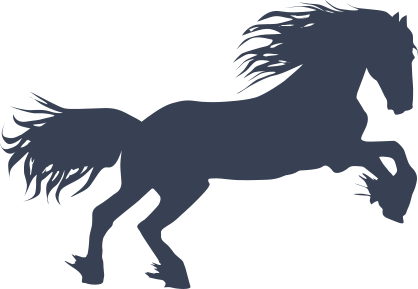 Clydesdale Horse Sticker