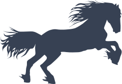 Clydesdale Horse Sticker