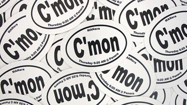 Cmon Custom Oval Stickers