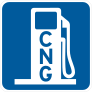 Cng Gas Station Sticker