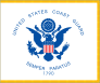 Coast Guard Flag Sticker
