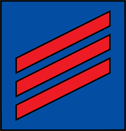 Coast Guard Rank E-3 Fireman Sticker