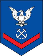 Coast Guard Rank E-4 Third Class Petty Officer Sticker