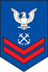 Coast Guard Rank E-5 Second Class Petty Officer Sticker