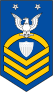 Coast Guard Rank E-9 Command Master Chief Petty Officer Sticker