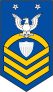 Coast Guard Rank E-9 Command Master Chief Petty Officer Sticker
