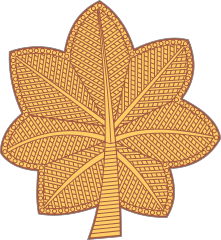 Coast Guard Rank O-4 Lieutenant Commander Sticker